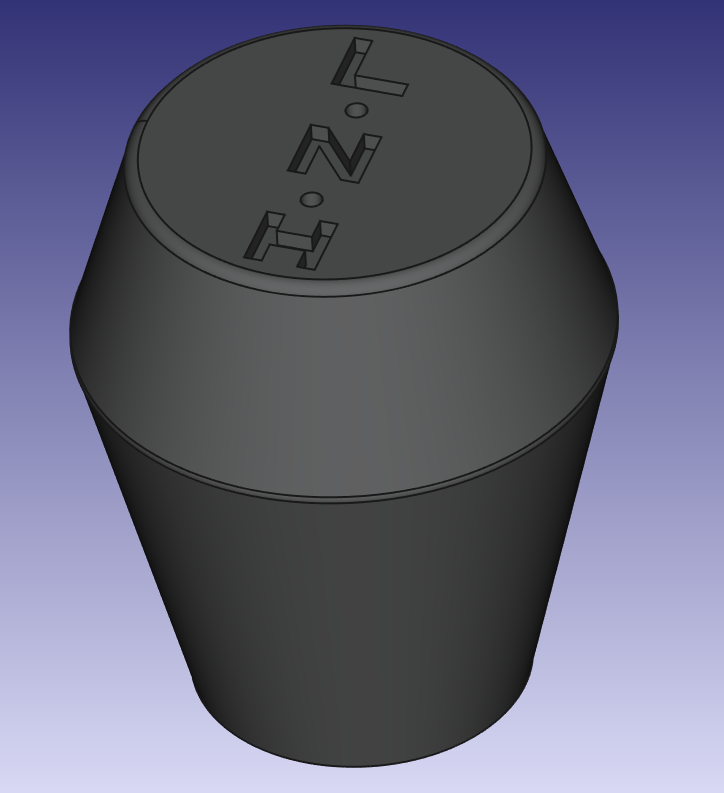 TDM L-N-H Transfer Case Shift Knob