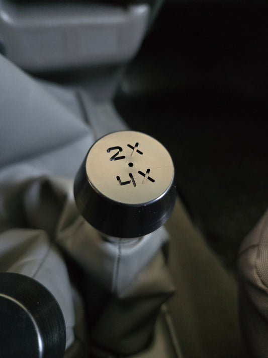 TDM 2X-4X Transfer Case Shift Knob