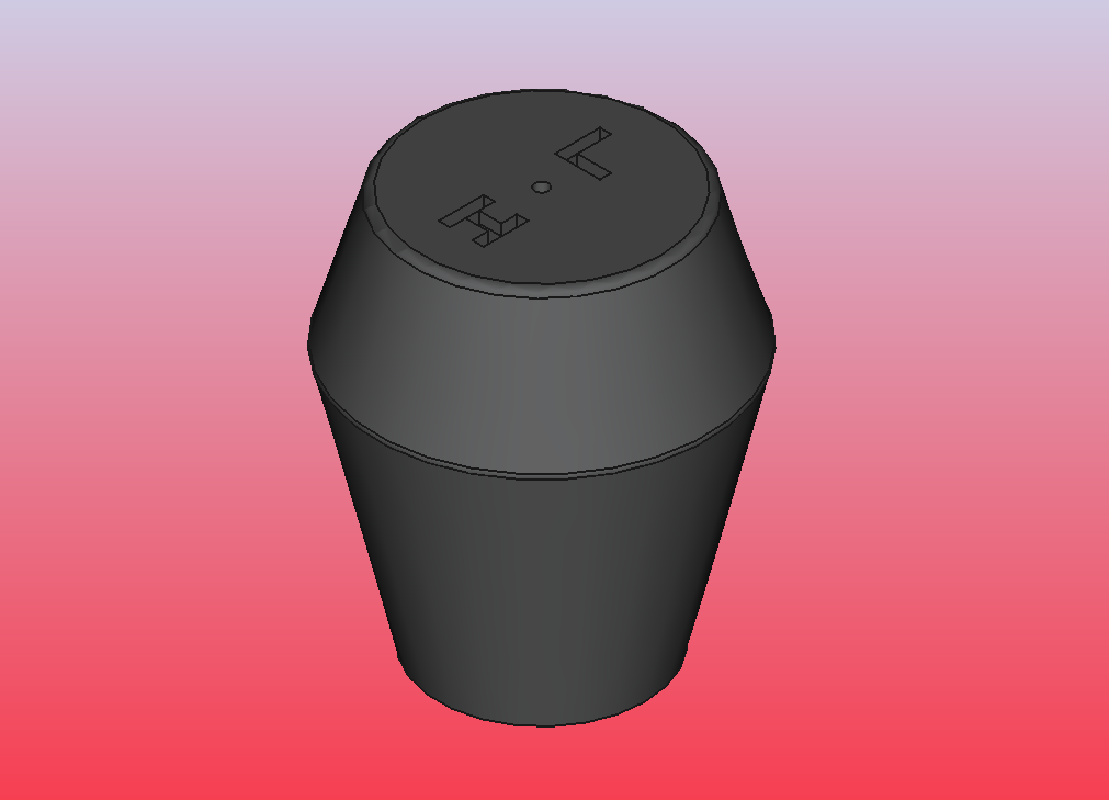 TDM L-H Transfer Case Shift Knob